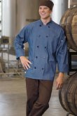 画像12: 【Uncommon Threads】"Chambray Chef Coat"