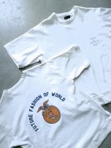 画像: 【modem design】”FFW rib tee / WHITE'”