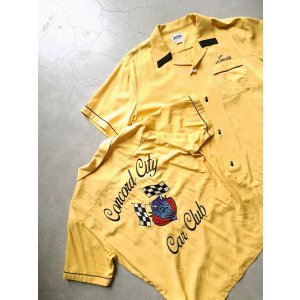 画像: 【HOUSTON】”BOWLING S/S SHIRT (CONCORD) ”