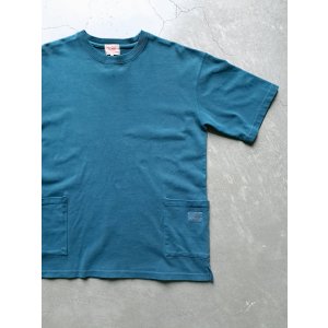 画像: 【BIG MIKE】"10OZ W Pocket Solid & Pigment S/S Tee / SLATE"