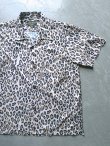 画像1: 【UNIVERD72】"POLYESTER ALOHA SHIRT / LEOPARD"