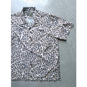 画像: 【UNIVERD72】"POLYESTER ALOHA SHIRT / LEOPARD"