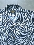 画像3: 【UNIVERD72】"POLYESTER ALOHA SHIRT / ZEBRA"