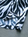 画像7: 【UNIVERD72】"POLYESTER ALOHA SHIRT / ZEBRA"