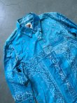 画像3: 【Nasngwam】”SKELTER SHIRTS (BANDANA / SAX BLUE)”