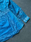 画像11: 【Nasngwam】”SKELTER SHIRTS (BANDANA / SAX BLUE)”