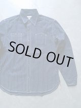 画像: 【HOUSTON】"INDIGO WABASH WORK SHIRT"