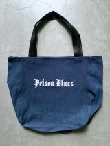 画像: 【PRISON BLUES】"Metal Classic Logo Denim Tote Bag"