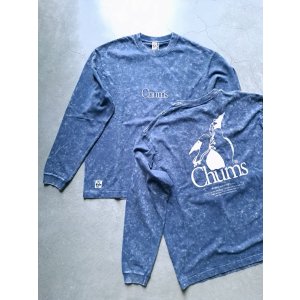 画像: 【CHUMS】"Canyonlands Booby Bird Twins L/S T-Shirt / Navy"