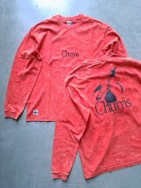 画像: 	【CHUMS】"Canyonlands Booby Bird Twins L/S T-Shirt / Red"