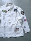 画像2: 【MR.REMAKEMAN】"Tent Wappen Works Shirt / M"