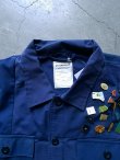 画像3: 【MR.REMAKEMAN】"Fatigue Vintage Pins Shirt / NAVY"