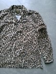 画像1: 【UNIVERD72】"LEOPARD PRINT CORDUROY SHIRT"