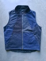 画像: 【Nasngwam】"FACTORY VEST / NAVY"
