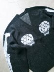 画像3: 【THRIFTY LOOK】"RAGLAN SLEEVE SOUVENIR CARDIGAN - SKULL"