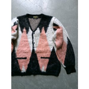画像: 【UNIVERD72】"MOHAIR TOUCH CARDIGAN(DIAMOND)"