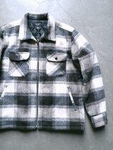 画像: 【BIG MIKE】"Ombre Zip Quilted Lining Jacket (BLK×OFF)"