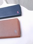 画像3: 【Polo Ralph Lauren】"Contrast Leather with Color Polo Round long wallet"