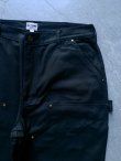 画像4: 【HOUSTON】”DUCK DOUBLE KNEE PAINTER PNATS / BLACK”