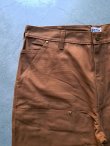 画像3: 【HOUSTON】”DUCK DOUBLE KNEE PAINTER PNATS / BROWN”