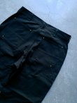 画像11: 【HOUSTON】”DUCK DOUBLE KNEE PAINTER PNATS / BLACK”