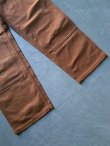 画像7: 【HOUSTON】”DUCK DOUBLE KNEE PAINTER PNATS / BROWN”