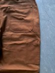 画像13: 【HOUSTON】”DUCK DOUBLE KNEE PAINTER PNATS / BROWN”