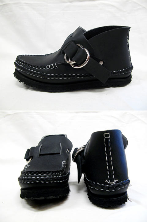 画像: ARROW MOCCASIN(アローモカシン) 1W Double Leather Sole Ring Boot with BIRKEN SOLE