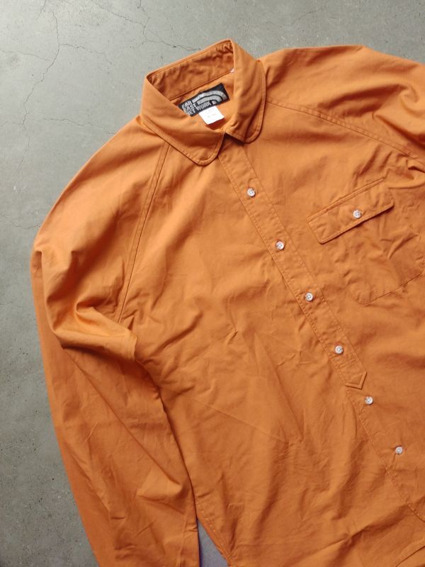 画像1: 【FAR EAST NETWORK】 "Bristy Exclusive Ripstop Shirt / Orange"