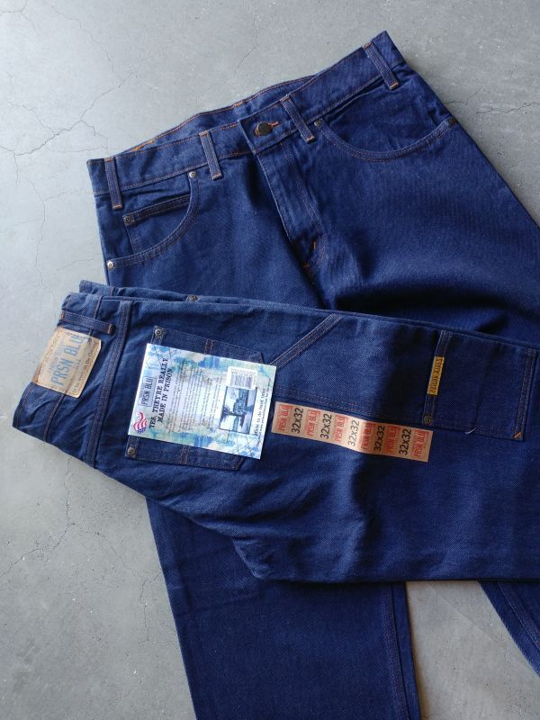 Prison Blues / Rinsed Blue Work Jeans