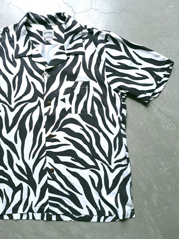 画像1: 【HOUSTON】"ALOHA SHIRTS / ZEBRA"