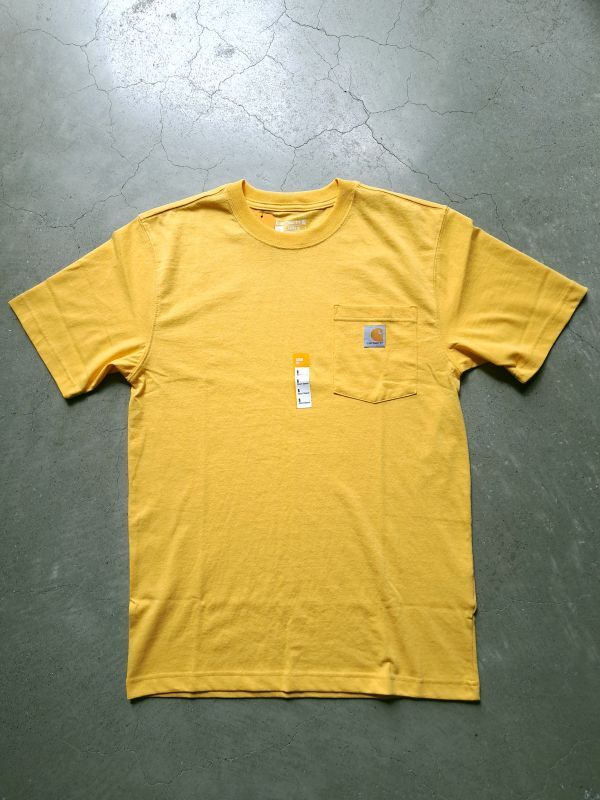 画像3: 【carhartt】"Workwear Pocket SS T-shirt / Sundance Heather"