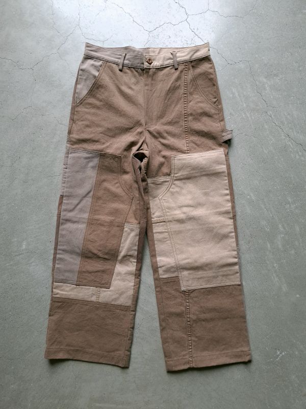 画像1: 【Mr.Remake Man.】 "REMAKE BROWNDUCK DOUBLE KNEE PANT"