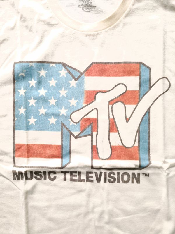 画像3: 【AMERICAN CLASSICS】"MTV American Flag Classic Logo Graphic Tee"