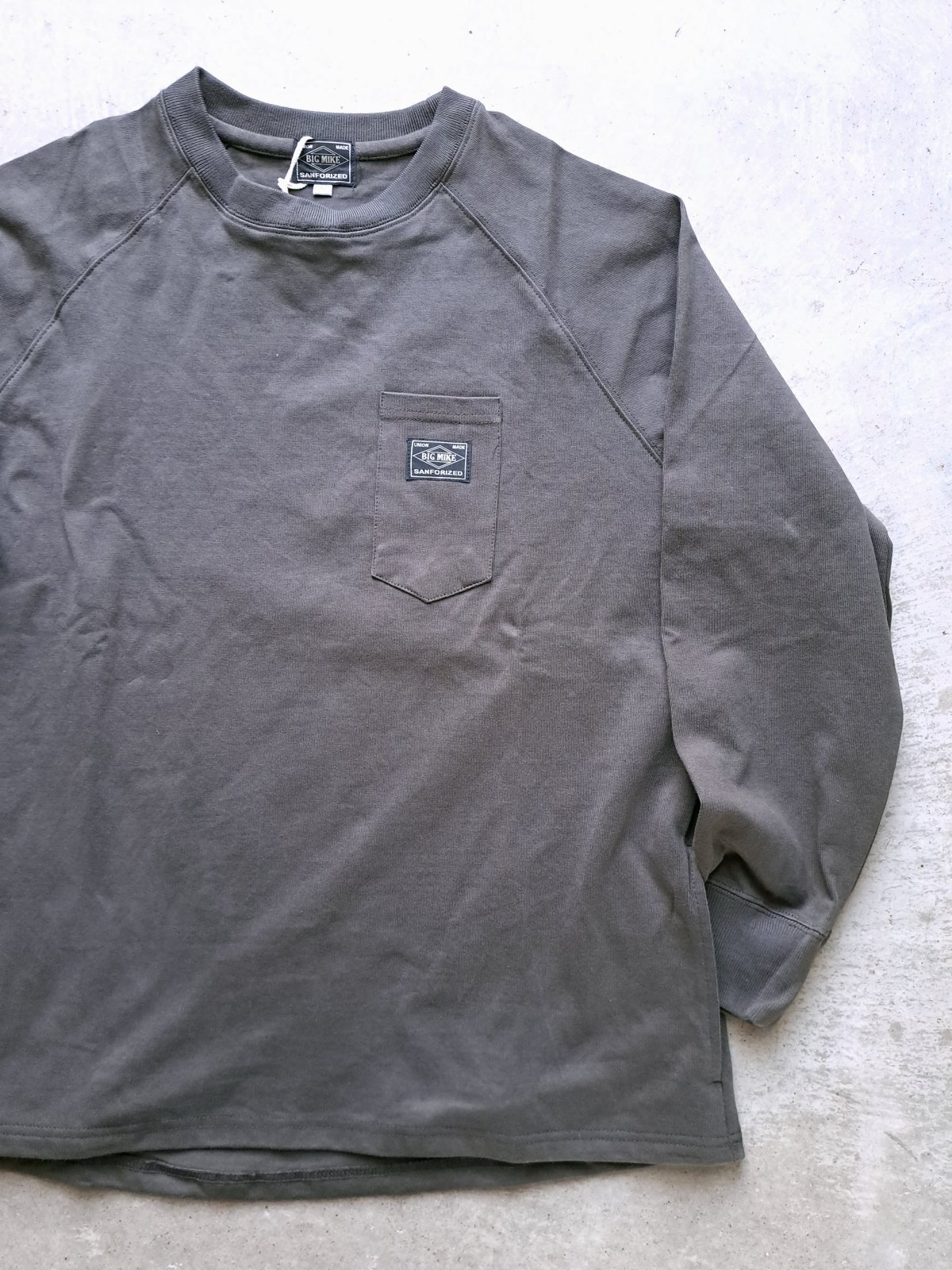 画像1: 【BIG MIKE】"10OZ Sunglasses 3 Pocket L/S Tee"