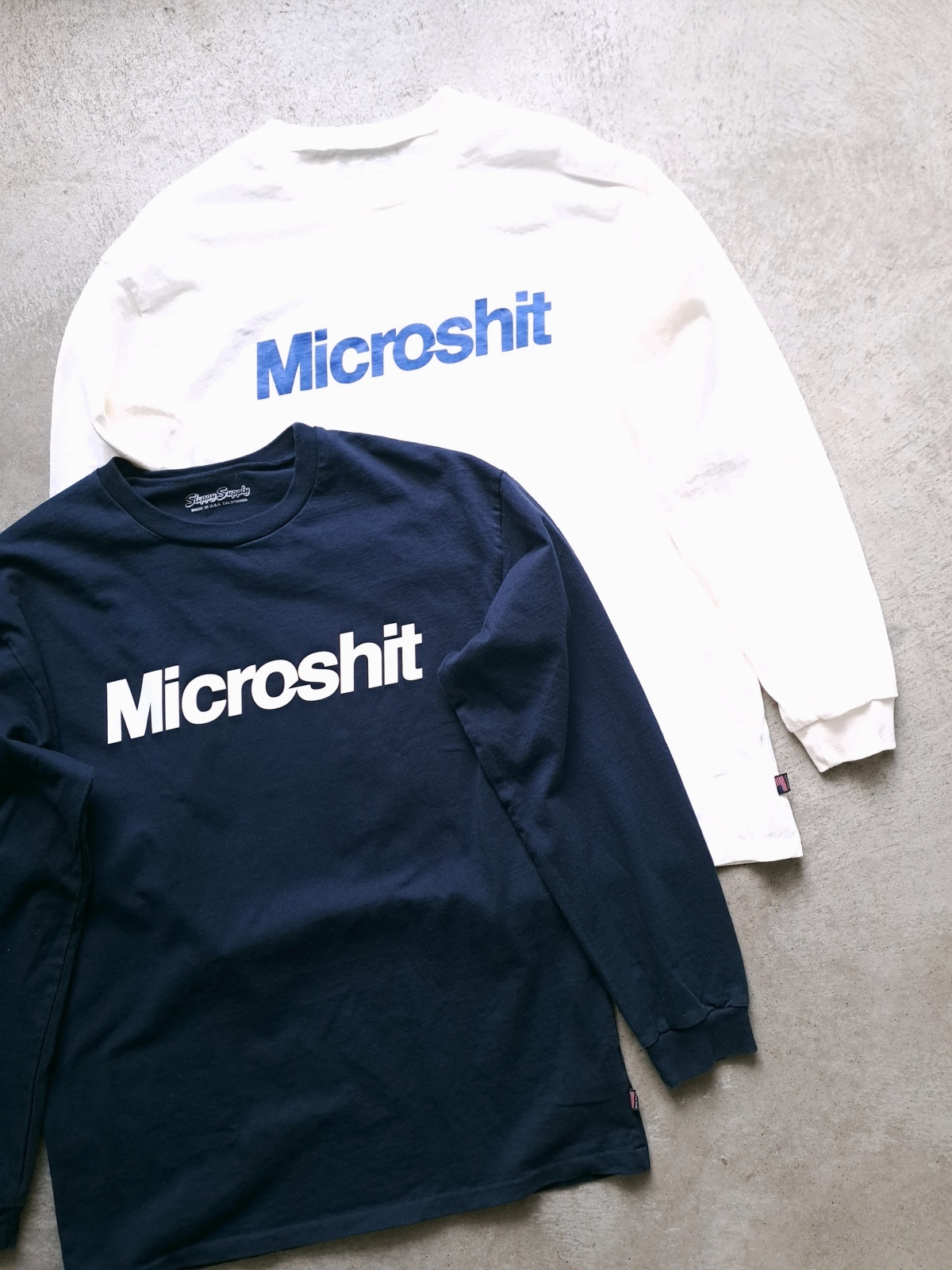 画像1: 【Sloppy Supply】"MICROSHIT LS TEE"