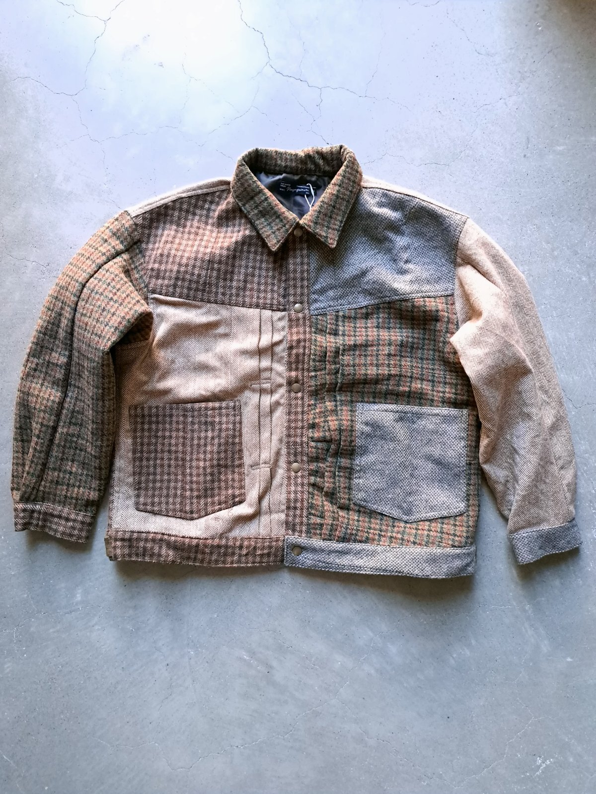 画像1: 【Nasngwam】"ATELIER TWEED JACKET"