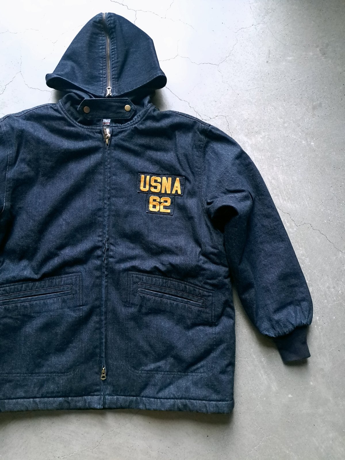 画像1: 【HOUSTON】”DENIM CADET COAT”