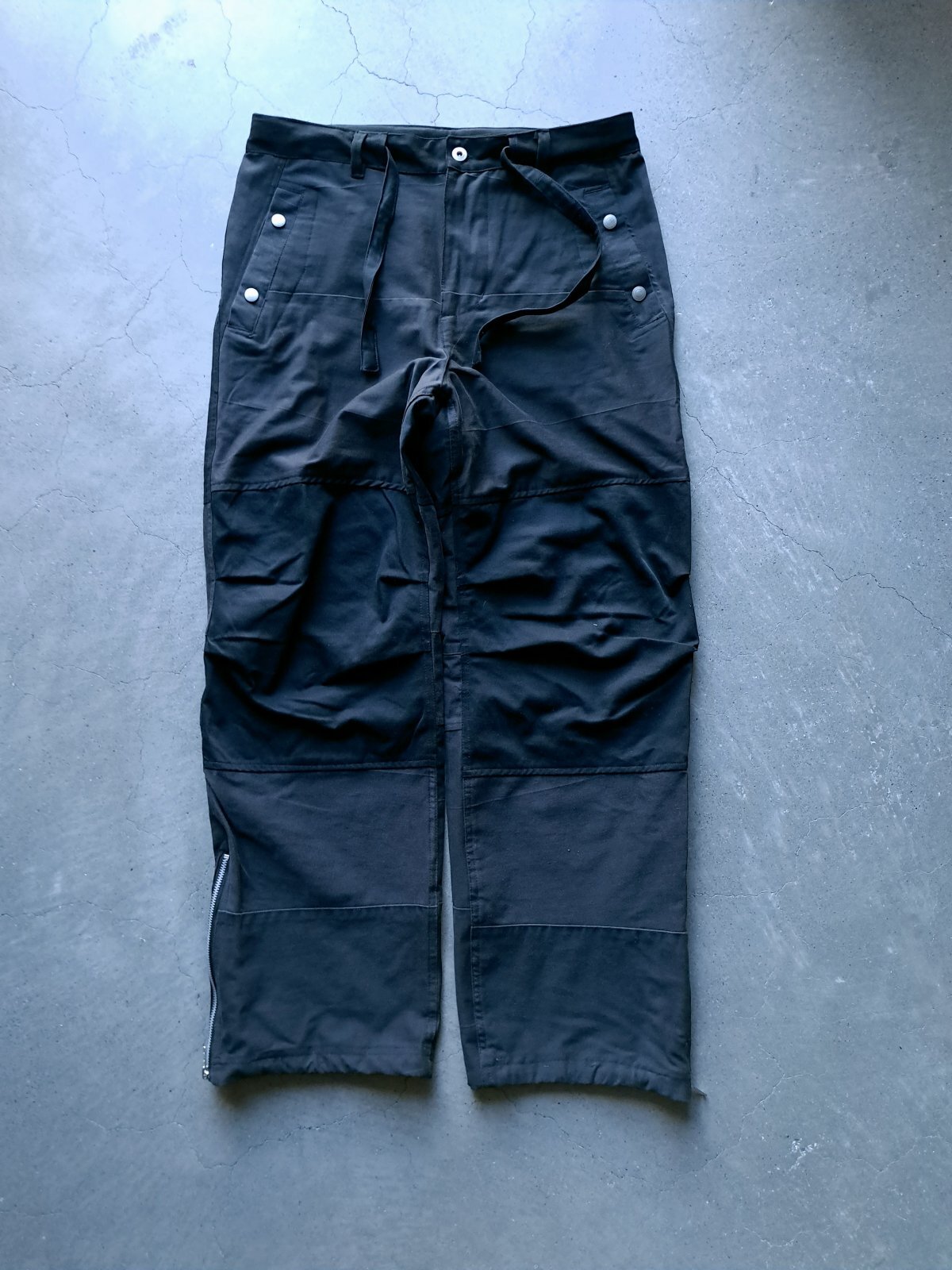 画像1: 【Nasngwam】"FLIGHT PANTS / BLACK"