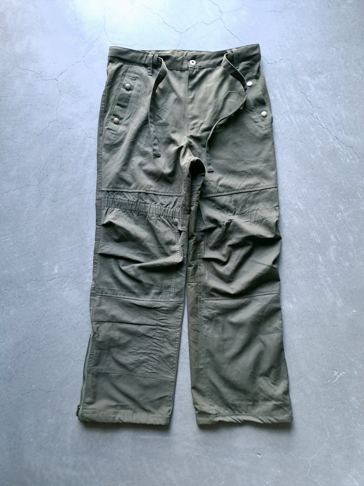 画像1: 【Nasngwam】"FLIGHT PANTS / OLIVE"