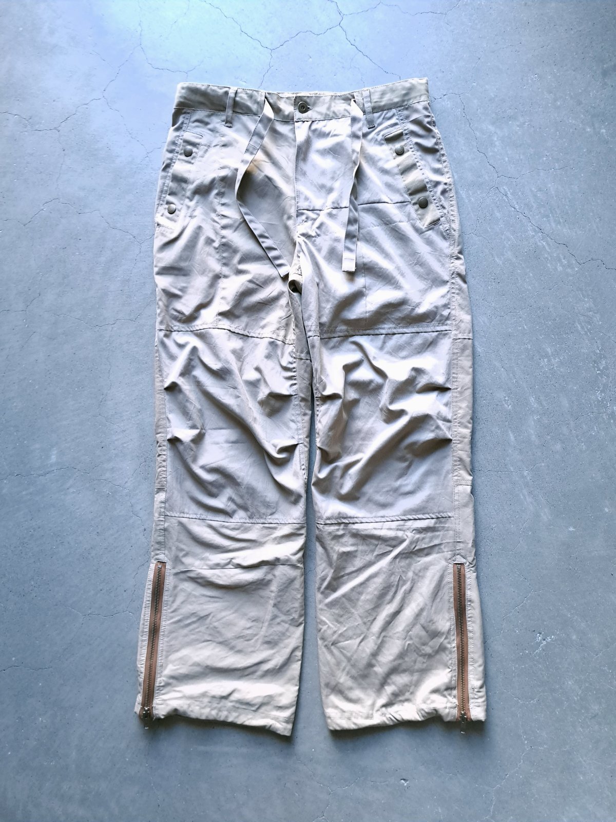 画像1: 【Nasngwam】"FLIGHT PANTS / BEIGE"