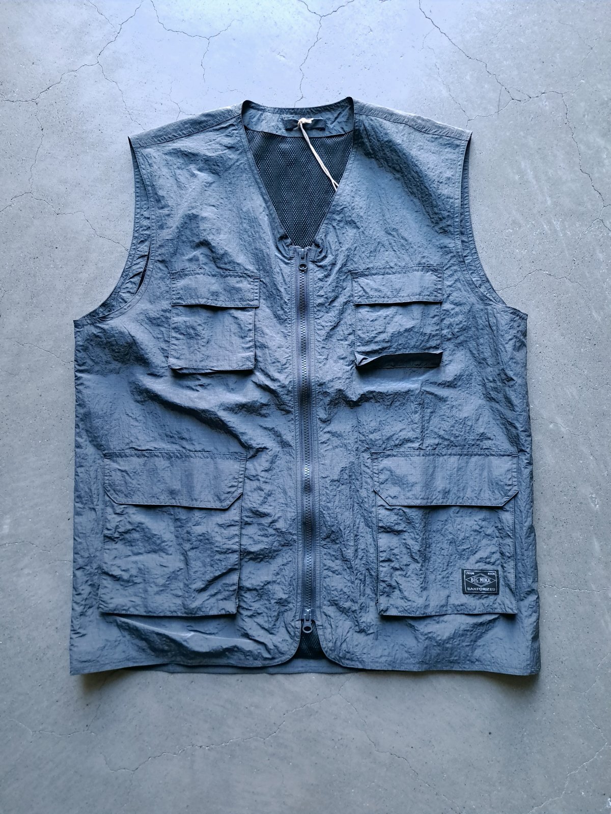 画像1: 【BIG MIKE】"Nylon Rip Fatigue Vest"