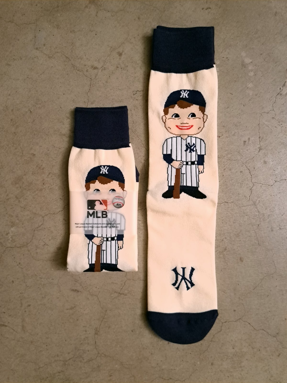 画像1: 【ROSTERSOX】"MLB NY Yankees BH SOCKS"