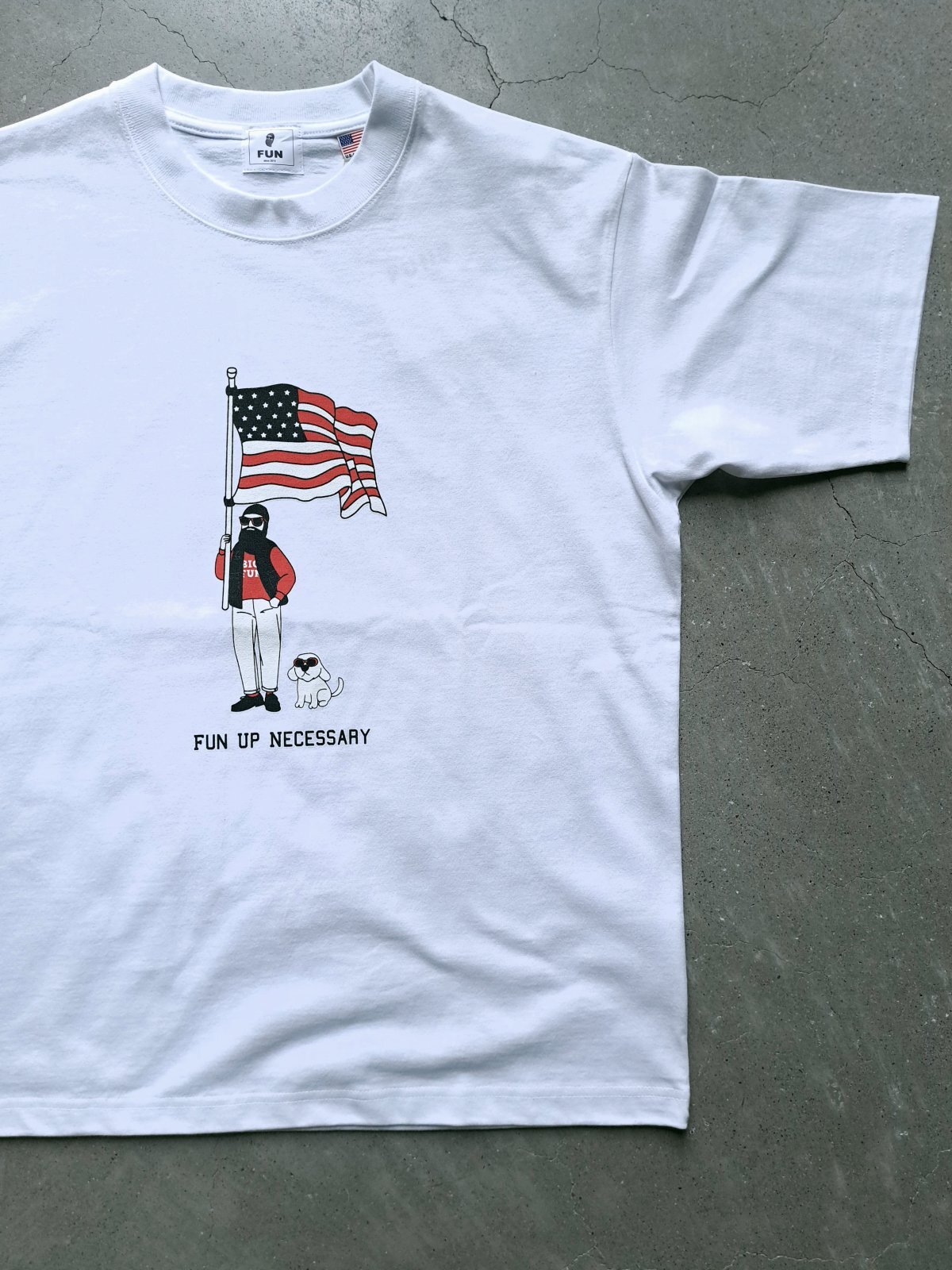 画像1: 【FUN Up Necessary】"STAR & STRIPES OJI USA S/S TEE"