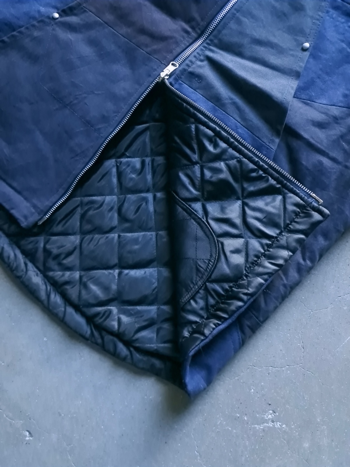 画像9: 【Nasngwam】"FACTORY VEST / NAVY"