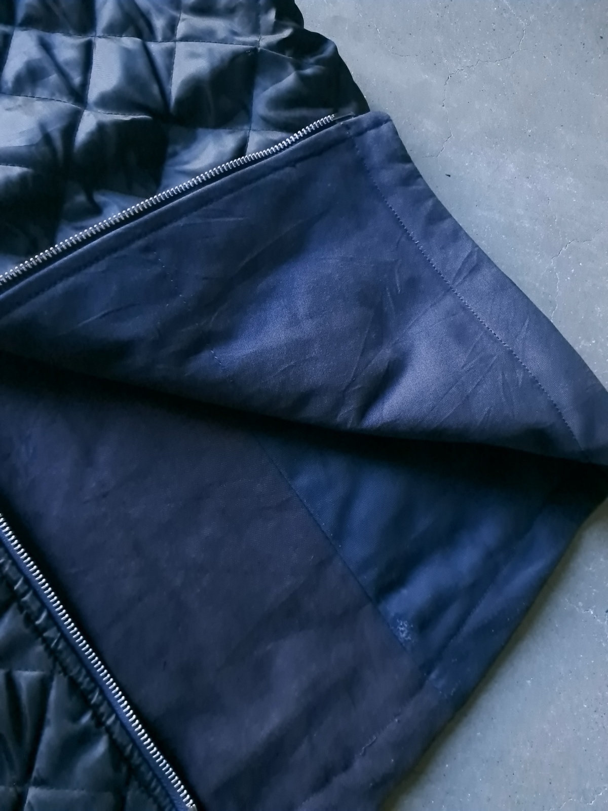 画像17: 【Nasngwam】"FACTORY VEST / NAVY"