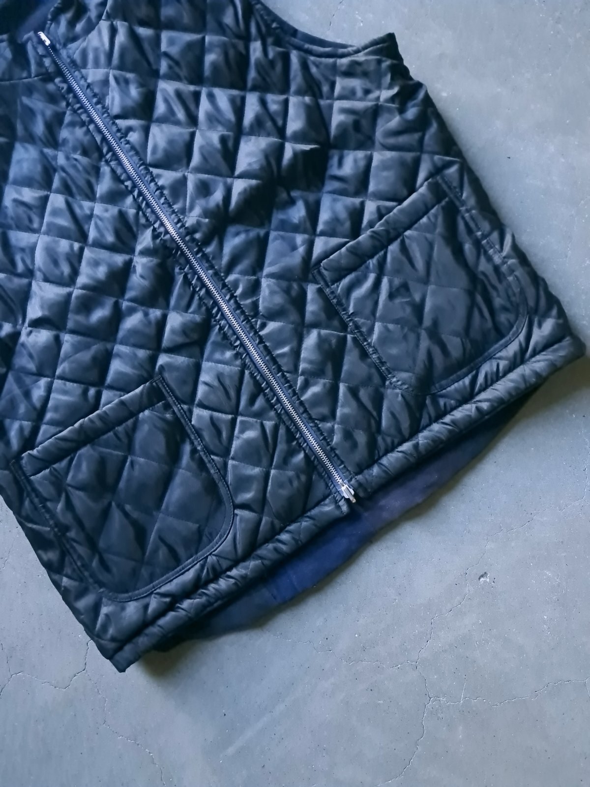 画像16: 【Nasngwam】"FACTORY VEST / NAVY"