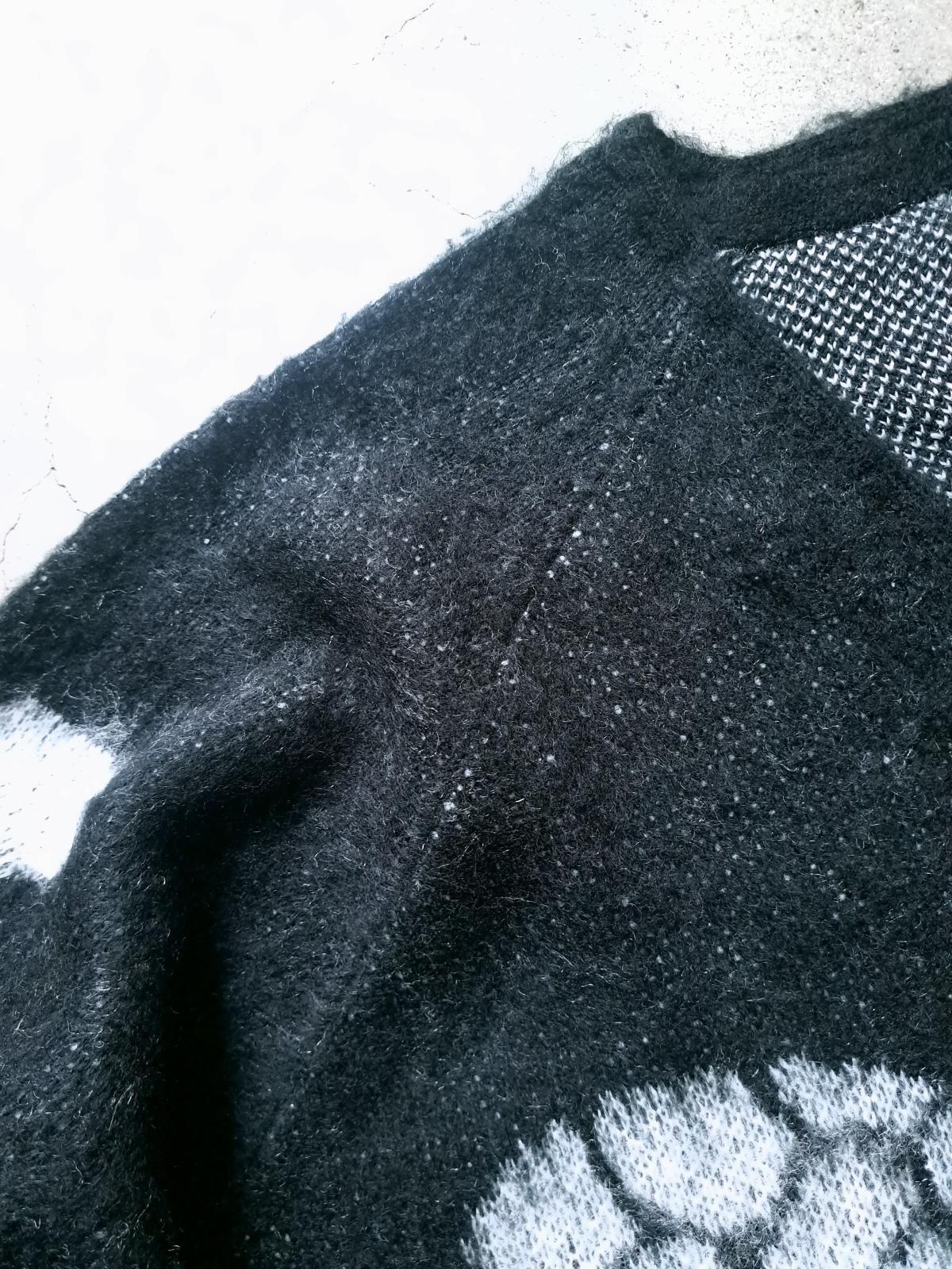 画像8: 【THRIFTY LOOK】"RAGLAN SLEEVE SOUVENIR CARDIGAN - SKULL"