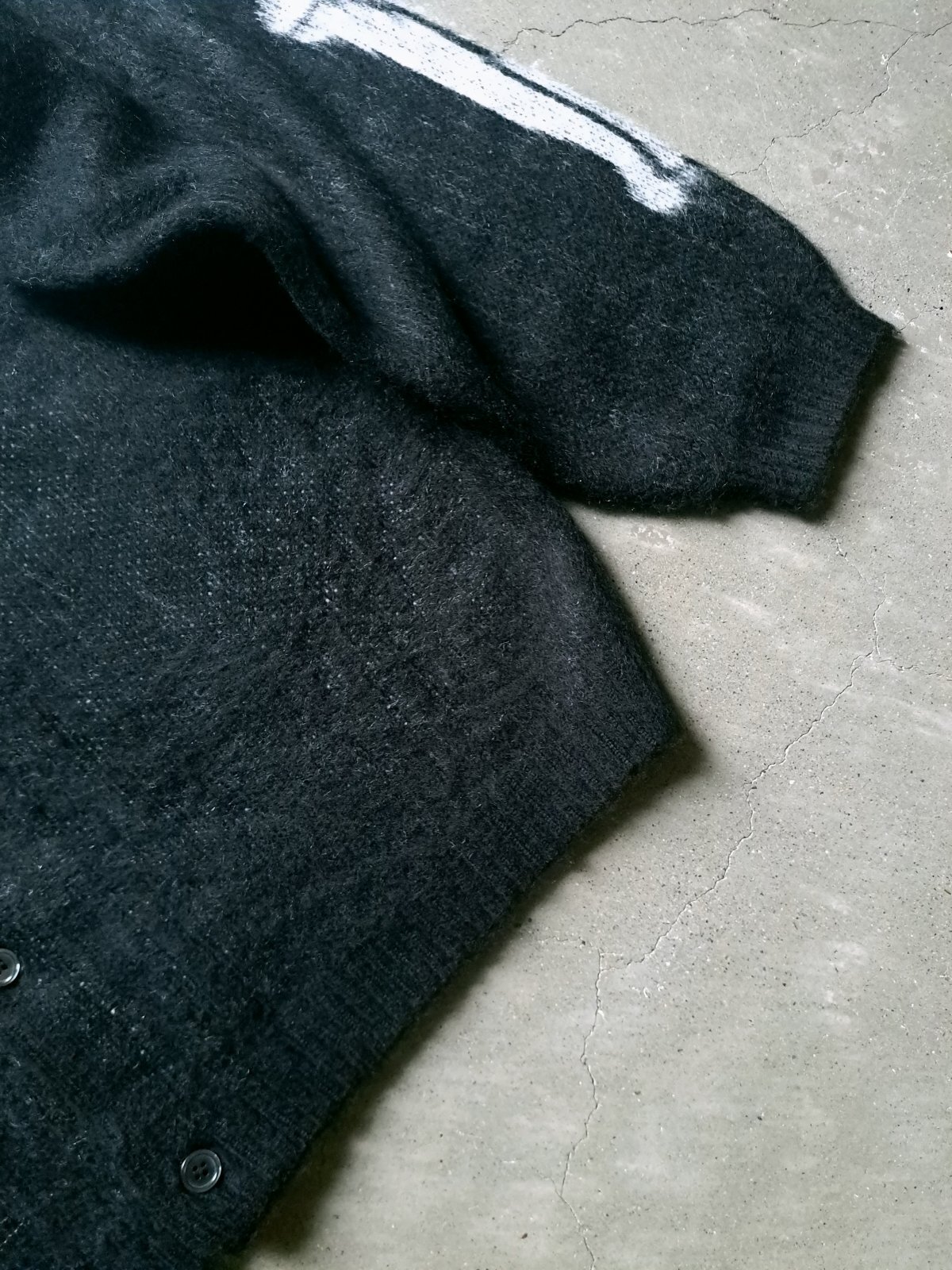 画像7: 【THRIFTY LOOK】"RAGLAN SLEEVE SOUVENIR CARDIGAN - SKULL"