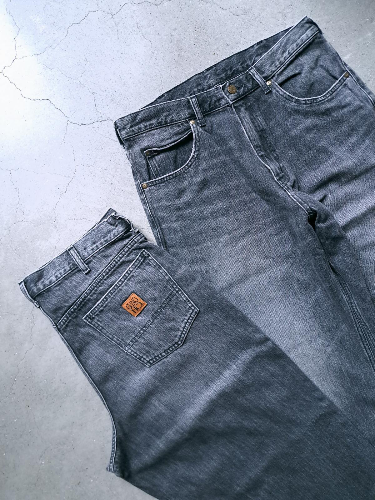 画像2: 【GUNG HO】"DENIM TAPARED PANTS"